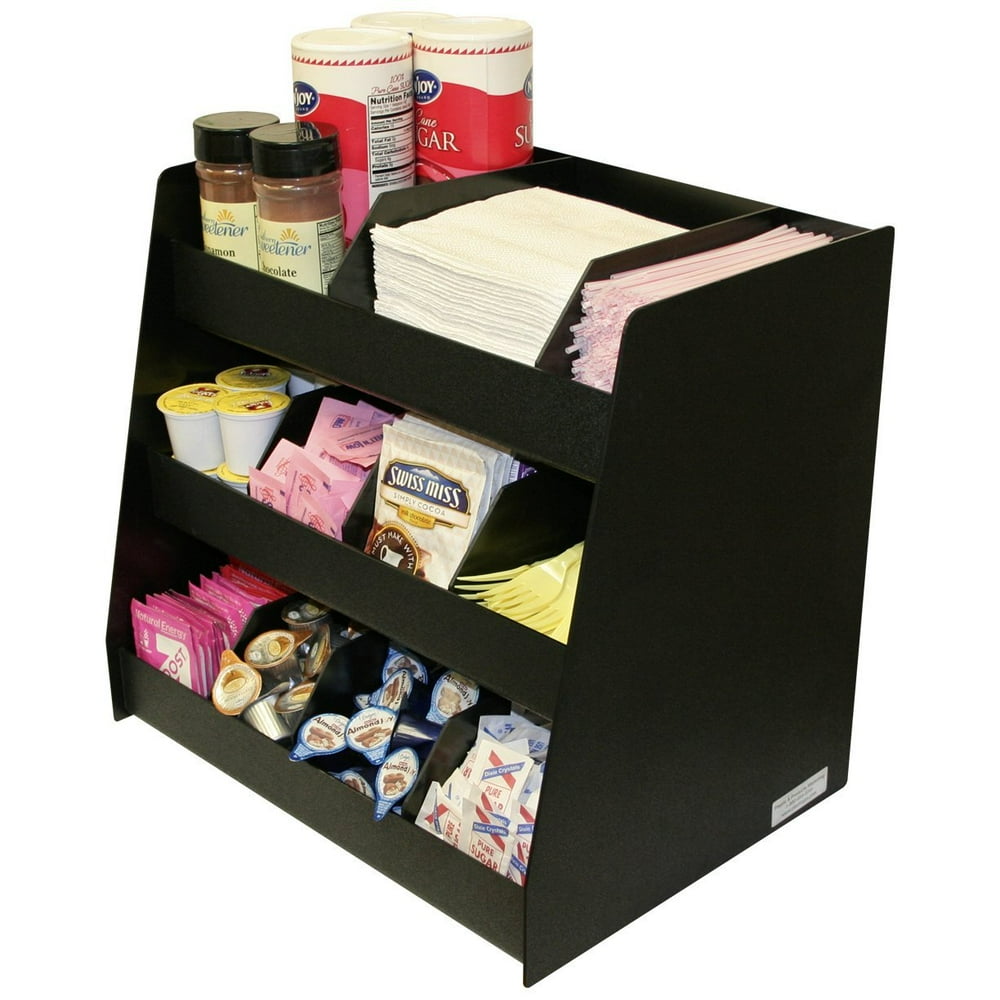 Coffee Condiment Organizer Makes A Professional Presentation. Walmart