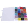 thumbnail image 4 of 24 Colors Glass Beads Glass Seed Beads for Jewelry, 4 of 5