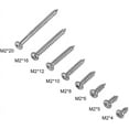 thumbnail image 2 of 800PCS M2 Tornillos autorroscantes, Tornillos autorroscantes de cabeza troncocónica Adepaton YQ-0429, 2 of 6