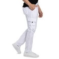 thumbnail image 3 of X RAY JEANS Mens Utility Cargo Pants, White, 32X32, 3 of 10