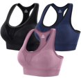 thumbnail image 1 of Sujetador deportivo Heathyoga High Impact acolchado para mujer, 1 of 5