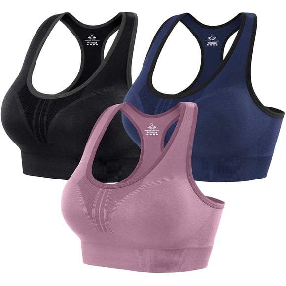 Sujetador deportivo Heathyoga High Impact acolchado para mujer