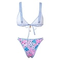 thumbnail image 6 of Womens Floral Bikini Sets High Waisteded Bikini Sets Two Piece Swimsuit for Women Trendy Swim Suits for Women 2026 Beach Pool Party, 6 of 7