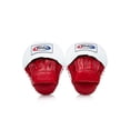 thumbnail image 4 of Fairtex FMV9 Contoured Focus Mitts |Striking Accuracy & Protection for Boxing, Muay Thai, Kickboxing |Ergonomic Design, Soft Padding, Secure Fit Leather -(Red/White), 4 of 4