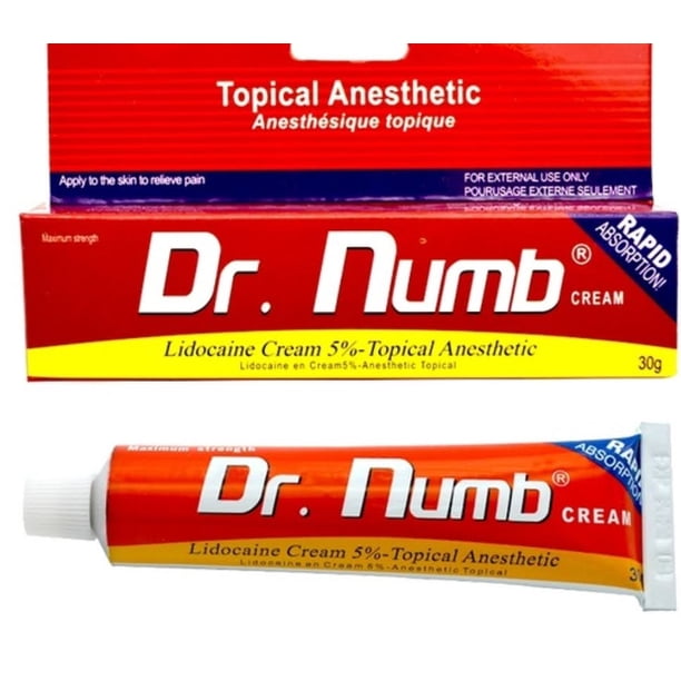 Home Health Max Strength Lidocaine Pain Relief Numb Cream 30g Walmart