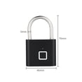 thumbnail image 2 of Waterproof Fingerprint Lock Keyless Anti-Theft Smart Padlock Zinc Alloy Safety Electronic Door Locks ,Easy to Operate, 2 of 6