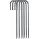 thumbnail image 1 of Ground Spikes, Garden Pegs, Rebar, Galvanized Steel L Hooks, Heavy Duty Ground Anchors For Camping Trampoline Fence[hhhhs], 1 of 5