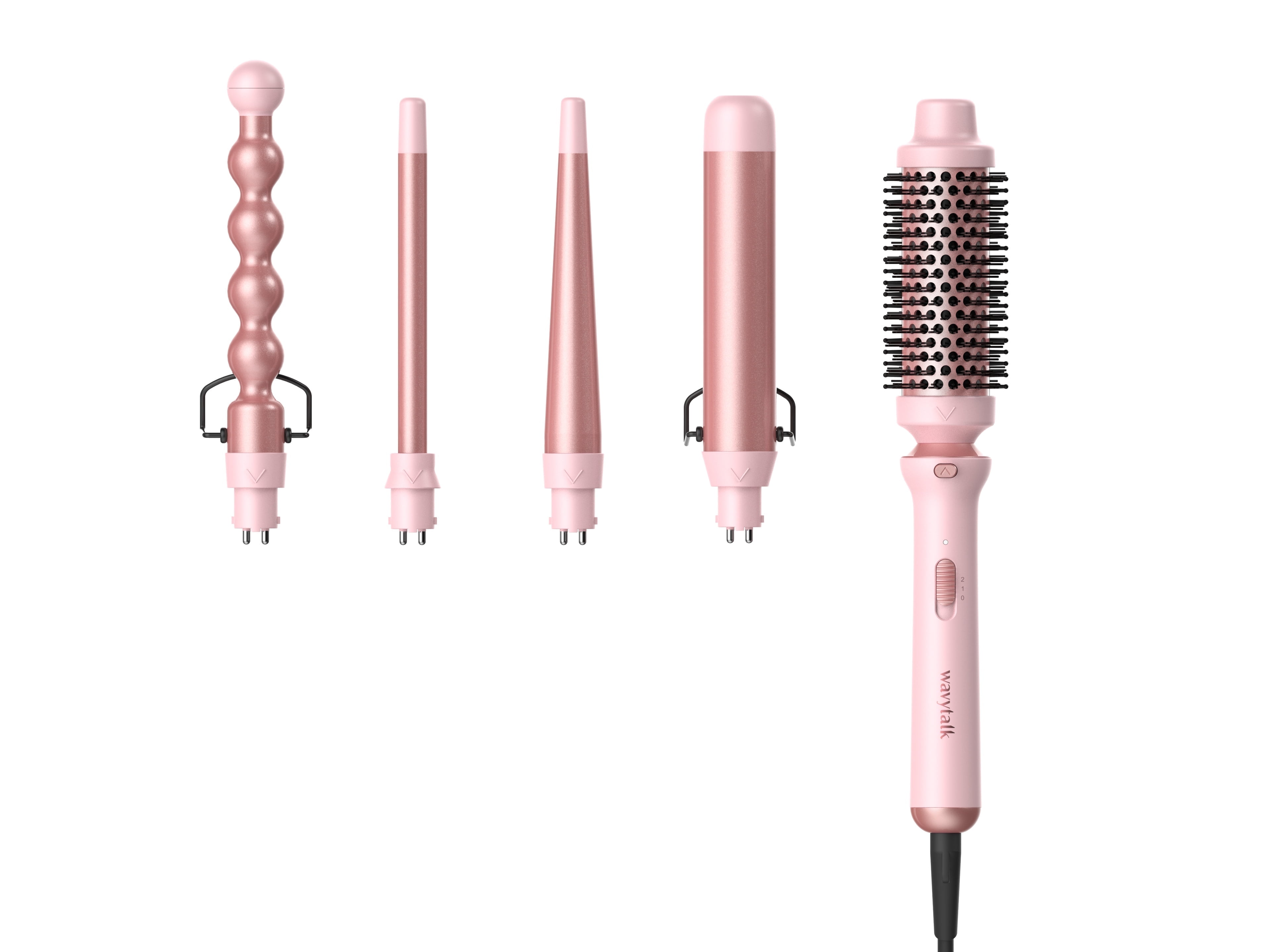 Wavytalk 5 in 1 Curling Iron Set, Multi Curl, Fast Heat Up Ceramic