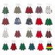 thumbnail image 2 of Farfi - 2 pares de pendientes con forma de árbol de Navidad para mujer, accesorio de joyería, diseño moderno, D, 2 of 5