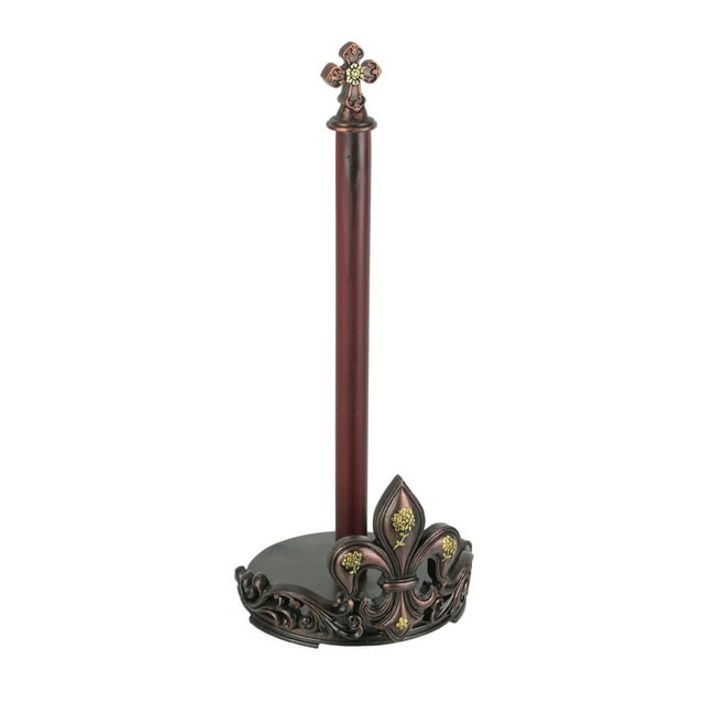 Fleur De Lis Countertop Paper Towel Holder French Cajun Kitchen Decor Dispenser