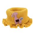 thumbnail image 2 of Daznico Warm Knitted Scarf with Lace for and Kids Winter Neck Warmer Cold Weather, 2 of 7