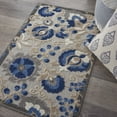 thumbnail image 6 of Nourison Aloha Indoor/Outdoor Natural/Blue 2'8" x 4' Area Rug, (3x4), 6 of 9