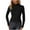 Black, variant on Womens Rib-knit Turtleneck Tops Slim Fitted Base Sweaters Long Sleeve High Neck Casual Fall Winter Plain Pullover (XL, White)