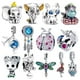 thumbnail image 2 of Dijes de animales para pulseras Pandora Cuentas chapadas en plata 925, 2 of 4