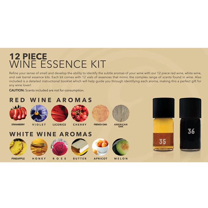 12 Piece Wine Essence Kit
