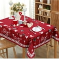 thumbnail image 4 of Rectangle Valentine''s Day Tablecloth 60x84 Inch, Valentine''s Day Tablecloth Polyester Waterproof Table Cloth, Love Heart Candy Valentine''s Day Wedding Decoration Red, 4 of 6