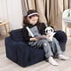 thumbnail image 2 of Silla infantil MOMCAYWEX Extra Ancha 2 en 1 Soft Sherpa Azul Oscuro, 2 of 6