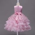 thumbnail image 5 of ATOGUTA Birthday Dresses for Girls Pink Sleeveless Tulle Formal Wedding Pageant Party Fancy Princess Ball Gown Dresses 3T-15, 5 of 6