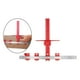 thumbnail image 1 of Herramienta de plantilla de de pequeña sala localizador de punzón, herramienta de perforación de para arrojar de cajón para muebles de cajón rojo shamjiam Localizador de perforaciones, 1 of 8