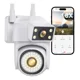 thumbnail image 1 of Cámara De Seguridad Wifi Exterior Doble Pantalla Con Alarma, 1 of 8