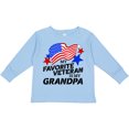 thumbnail image 3 of Inktastic My Favorite Veteran is My Grandpa Boys or Girls Long Sleeve Toddler T-Shirt, 3 of 5