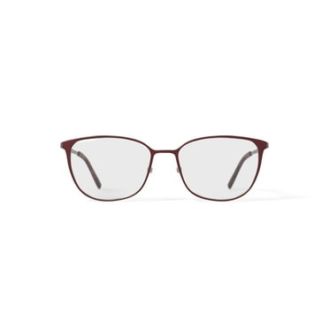 Flower Women's FLR6027 Prescription Eyeglasses with Case, Red