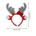 thumbnail image 3 of PRETXORVE Christmas Decorations, Christmas Ornaments, Christmas Decorations for Adults and Children, Deer Antler Headbands, Fabric, Christmas Gifts, 3 of 6
