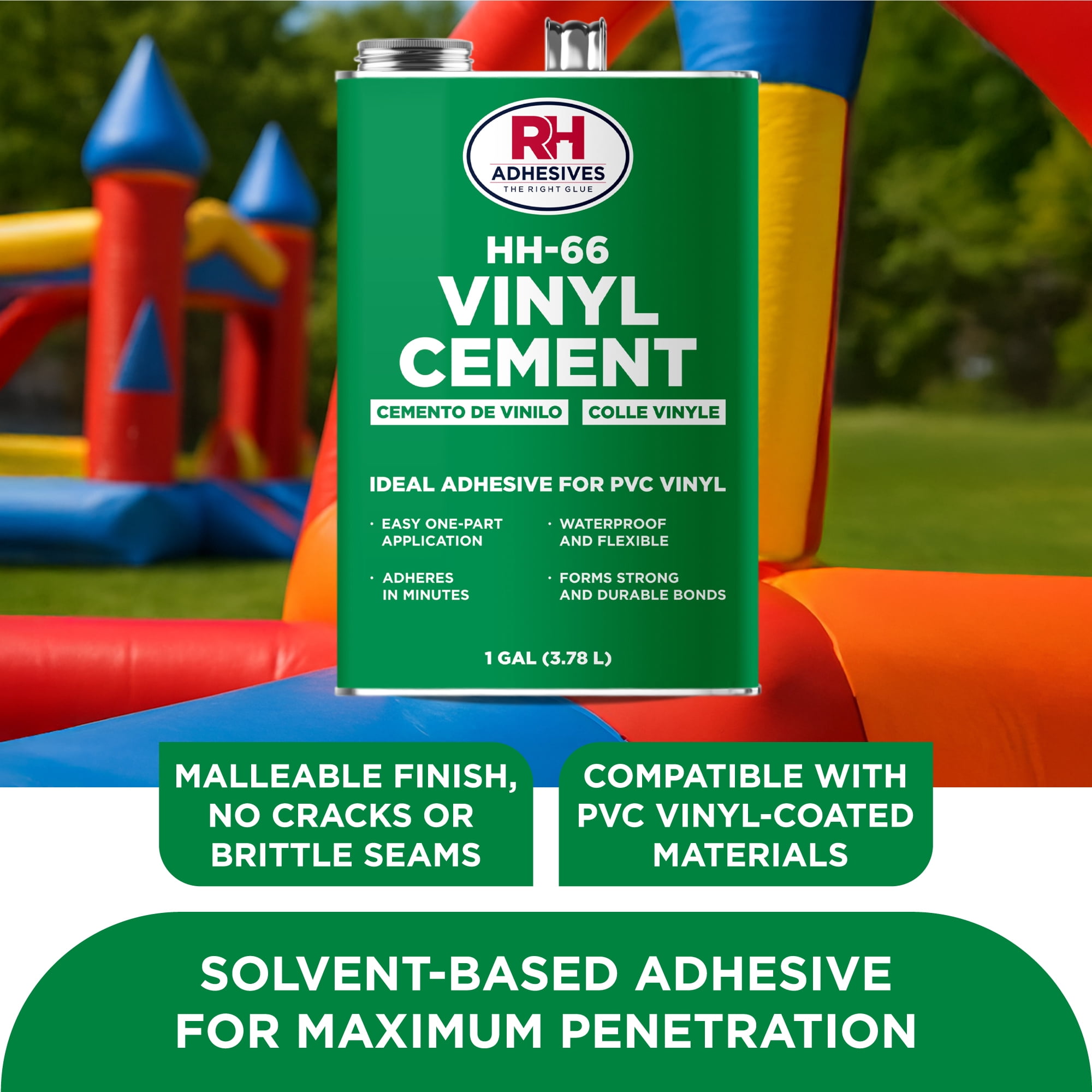 HH-66 Vinyl Cement, 1 gallon can - RH Adhesives