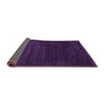 thumbnail image 2 of Ahgly Company Indoor Square Abstract Purple Contemporary Area Rugs, 5' Square, 2 of 4
