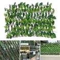 thumbnail image 5 of Gerich Expanding Trellis Garden Screening Fence Privacy Screen Artificial Ivy Leaves, 5 of 7