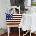 thumbnail image 5 of Independence Day Pillow Covers Blue Red Stars and Stripes American Flag Throw Pillow Cases 12x20 Inch Patriotic U.S. Flag 4th of July Home Decor Cushion Cover for Sofa Couch, 5 of 6