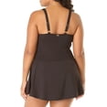 thumbnail image 2 of Anne Cole Signature Womens Plus Size Live In Color Underwire Swim Dress Style-19PD60601, 2 of 3