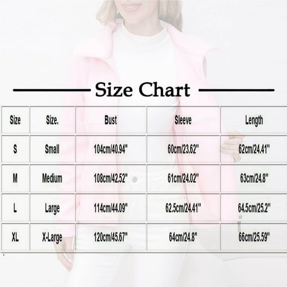 Women's Jacket Solid Color Full Zip Long Sleeve No Hood Fleece Casual Coat for Daily Wear Versatile Outerwear All Season Women's Apparel