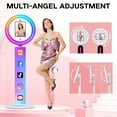 thumbnail image 3 of FOOTIELD Portable Photo Booth with Voice Control, Large Lightbox, iPad Compatibility, Ring Light & App Control, 3 of 7