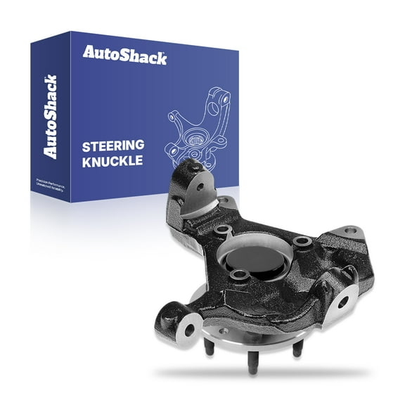 AutoShack Front Loaded Steering Knuckle and Wheel Hub Bearing Assembly - Passenger Side for Chevrolet, Silverado 1500 1999-2006, 4WD RWD AWD V6 4.3L V8 4.8L 5.3L 6.0L - With ABS
