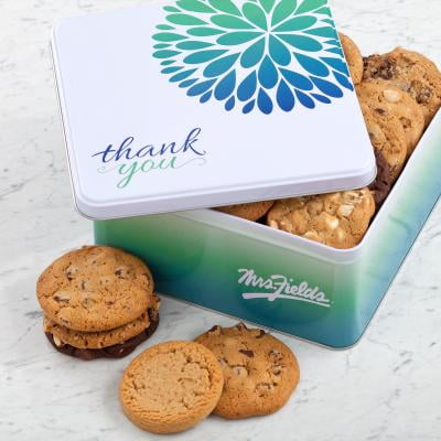 UPC 886002305080 product image for Mrs. Fields Large Give Thanks Tin Cookies | upcitemdb.com