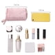 thumbnail image 4 of Neceser cosmético para mujer, caja de maquillaje portátil para regalos navideños (rosa) Likrtyny Cuidado Belleza, 4 of 9