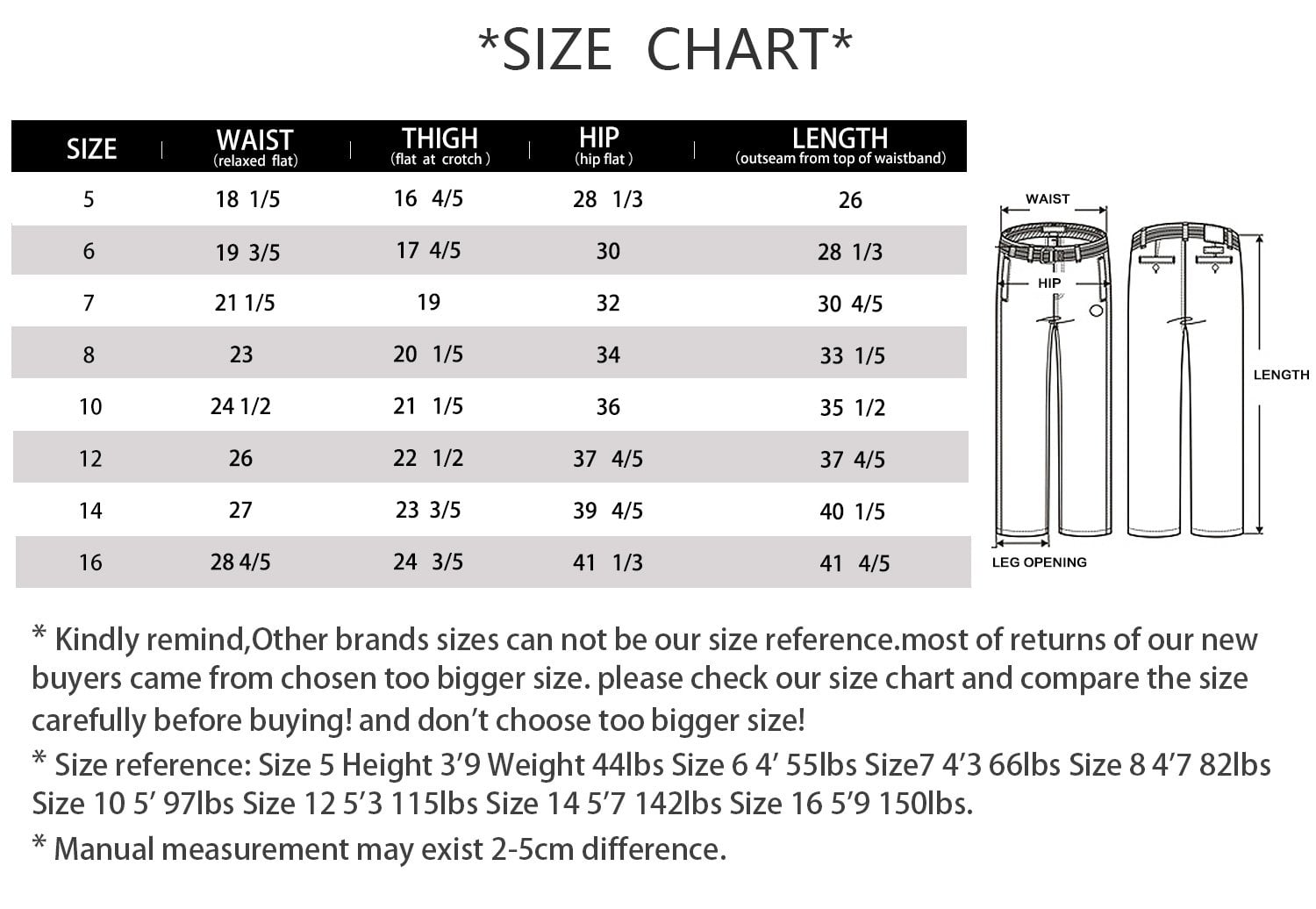 Elastic waist husky jeans Clearance