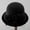 Black, variant on Sun Hats for Women Ladies Fashion Wool Blend Round Crown Bucket Hat Delicate Mesh Floral Accent Inspired Winter Hat Sophisticated Design Cowboy Hat