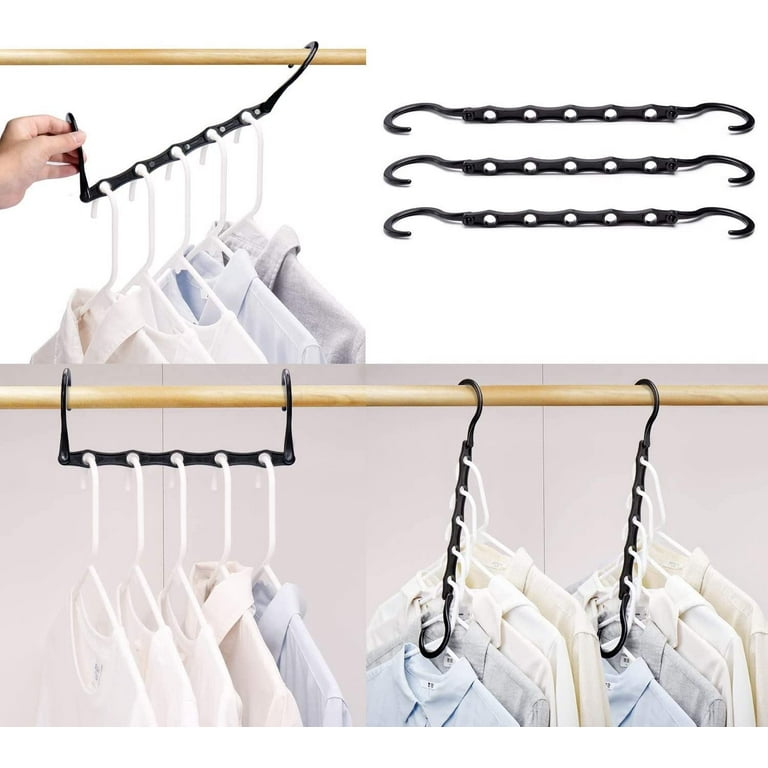 40pcs Space Saving Hangers Hooks, Space Savers Rabbit-Shaped with
