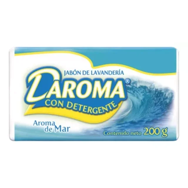 Jabón En Barra Blanco Daroma 50 Pz De 200g