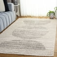 thumbnail image 2 of SAFAVIEH Seattle Elinor Abstract Shag Area Rug, Ivory/Grey, 5'3" x 7'6", 2 of 10