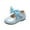 Light Blue, variant on XXWXYD Summer And Autumn Girls Boots Cute Flat Solid Color Round Head Ribbon Bow Hook Loop Kid Riding Shoes Princess Dress Up Party Birthday Dance(US 5.5,Male)