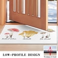 thumbnail image 3 of Mushroom Crystal Velvet Nonslip Floor Mat, Entryway Doormat Durable Low-Profile Mat Home Decor, Throw Rugs Washable Kitchen Bathroom Laundry Bedroom Living Room Door Mats 30x17in, 3 of 7