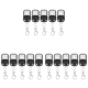 thumbnail image 2 of 15pcs 4 Botones 433MHz Copia Duplicador Control Remoto para La Puerta Puertas Garaje, 2 of 8