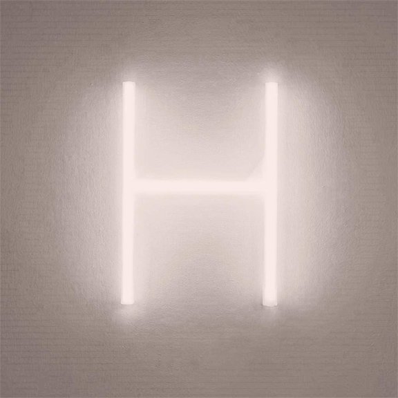 LINLIN Neon Sign, Letter Neon Signs Neon Alphabet Light Light Up LED Letters Lights Light Up Marquee Letters Lights Battery USB White
