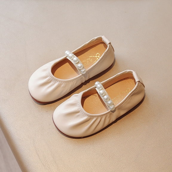 LvhaoGJOB Girls' Soft Flexible Sole Ballet Flats with Elegant Design and Flexible Flat Sole