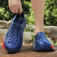 thumbnail image 2 of Mens Clogs Waterproof Athletic Sports Sandals Slip on Water Shoes Beach Swim Pool River Garden Sneakers, 2 of 6