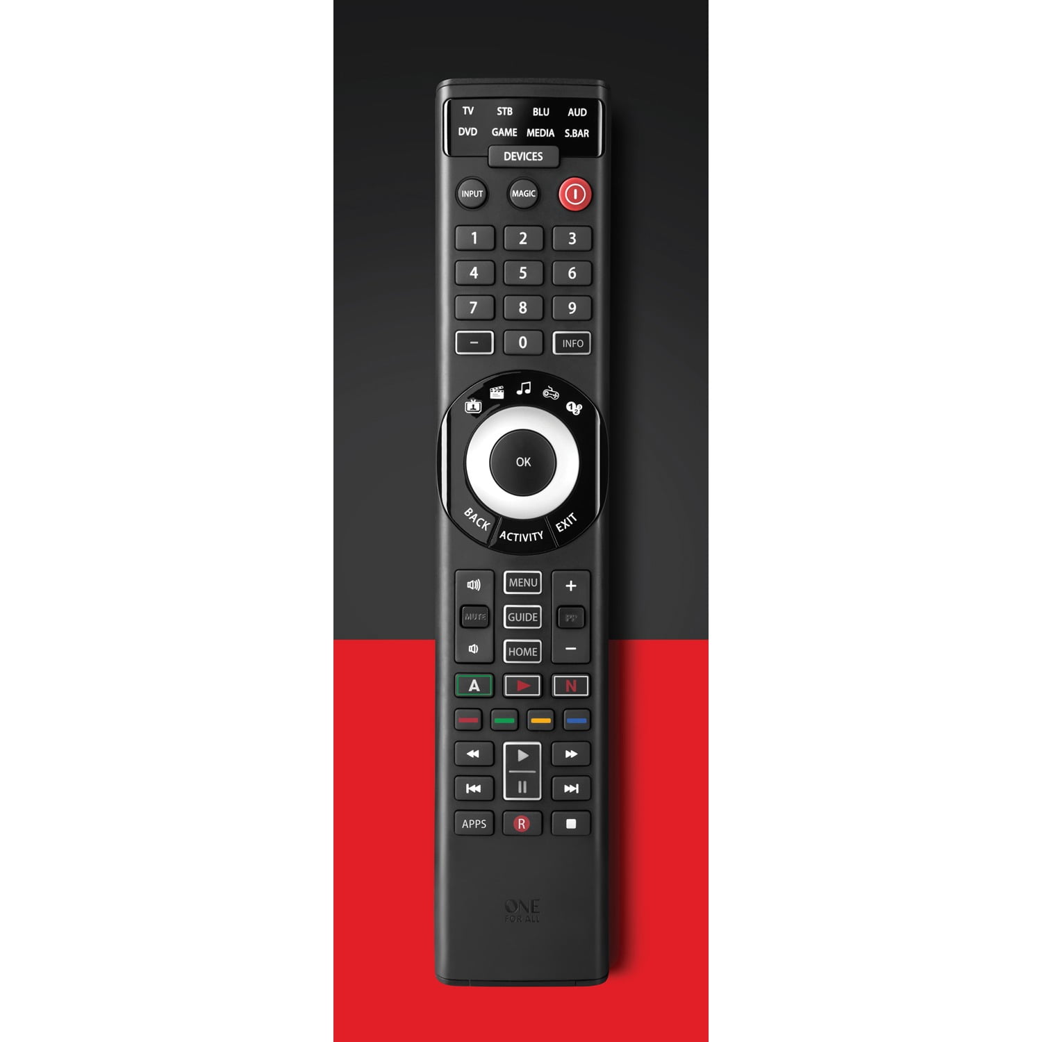 One For All URC7880 Smart Control 8 Universal Remote