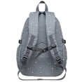 thumbnail image 5 of Mochila KAUKKO para la escuela Y el ocio con compartimento para portátil de 15 pulgadas 30 * 15 * 45 cm 20,2 L gris, 5 of 5